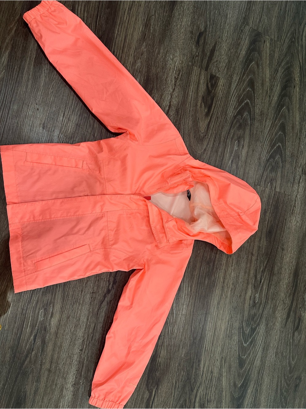THE NORTH FACE Kids Lightweight Hooded Jacket - Coral Pink